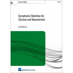 Symphonic Sketches for Clarinet and Bassclarinet - Carl Wittrock