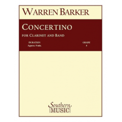 Concertino for Clarinet -Warren Barker