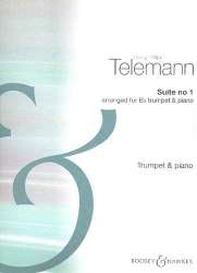 Suite Nr. 1 für Trompete und Klavier -Georg Philipp Telemann / Arr.Peter Wastall