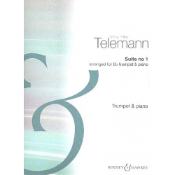 Suite Nr. 1 für Trompete und Klavier -Georg Philipp Telemann / Arr.Peter Wastall