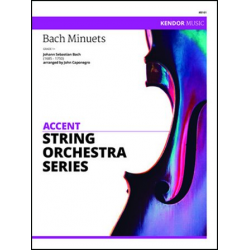 Bach Minuets ***(Digital Download Only)*** - Johann Sebastian Bach / Arr. John Caponegro