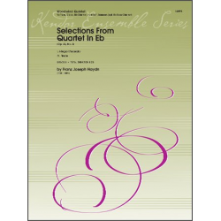 Selections From Quartet In Eb (Op. 33, No. 2) - Franz Joseph Haydn / Arr. Thomas Bourgault