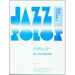 Jazz Solos For Bass, Volume 2 - Lou Fischer