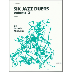 Six Jazz Duets, Volume 3 - Lennie Niehaus