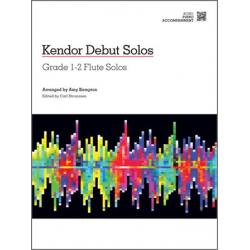 Kendor Debut Solos - Flute - Piano Accompaniment - Diverse / Arr. Amy Kempton