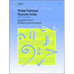 Three Famous Puccini Arias - Giacomo Puccini / Arr. Arthur Frackenpohl