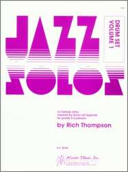 Jazz Solos For Drum Set, Volume 1 - Rich Thompson
