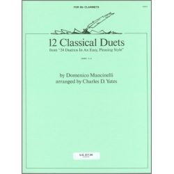 12 Classical Duets - Domenico Mancinelli / Arr. Charles D. Nate