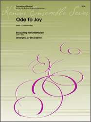 Ode To Joy - Ludwig van Beethoven / Arr. Les Sabina