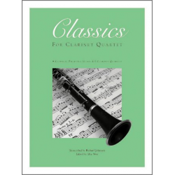 Classics For Clarinet Quartet, Volume 2 - 3rd Bb Clarinet - Diverse / Arr. Eric Johnson