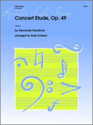 Concert Etude, Op. 49 - Alexander Goedicke / Arr. C. Rudolph Emilson