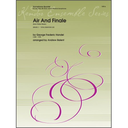 Air And Finale (from Water Music) - Georg Friedrich Händel (George Frederic Handel) / Arr. Andrew Balent