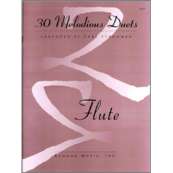 30 Melodious Duets- Flute - Diverse / Arr. Carl Strommen