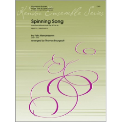 Spinning Song (from Song Without Words, Op. 67, No. 4) - Felix Mendelssohn-Bartholdy / Arr. Thomas Bourgault