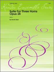 Suite For Three Horns Opus 28 - David Uber
