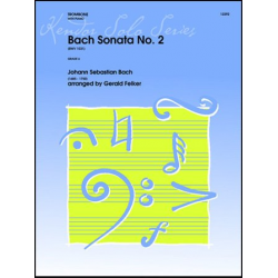 Bach Sonata No. 2 (BWV 1031) - Johann Sebastian Bach / Arr. Gerald Felker