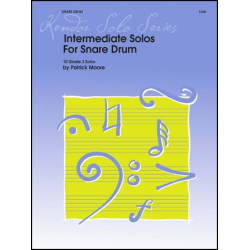 Intermediate Solos For Snare Drum - Patrick Moore
