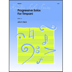 Progressive Solos For Timpani - John H. Beck