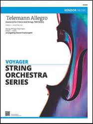 Telemann Allegro (Concerto For 2 Horns And Strings, TWV 52:Es1) - Georg Philipp Telemann / Arr. Steven Frackenpohl