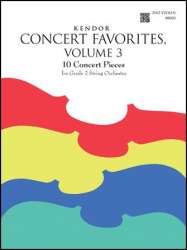 Kendor Concert Favorites, Volume 3 - 2nd Violin - Diverse