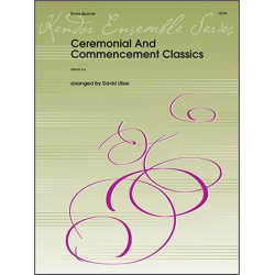 Ceremonial And Commencement Classics - Diverse / Arr. David Uber