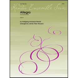 Allegro (from Sonata K. 279) - Wolfgang Amadeus Mozart / Arr. James McLeod