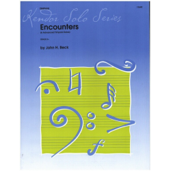 Encounters (6 Advanced Timpani Solos) - John H. Beck