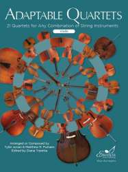 Adaptable Quartets - Violin - Diverse / Arr. Matthew R. Putnam Tyler Arcari