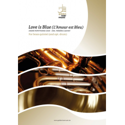 Love is Blue (L'Amour est Bleu) - Brass Quintet - André Popp & Pierre Cour / Arr. Frédéric Quinet