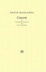 Concerto for Saxophone Quartet and Wind Ensemble - David Maslanka