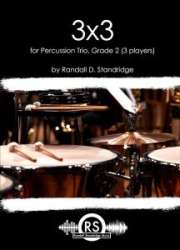 3x3 Percussion Trio - Randall D. Standridge