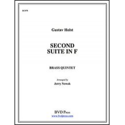 Suite f major no.2 for brass quintet -Gustav Holst / Arr.Jerry Nowak