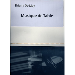 Musique de Table -Tierry De Mey