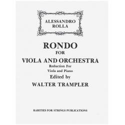 Rondo for viola and orchestra - Alessandro Rolla