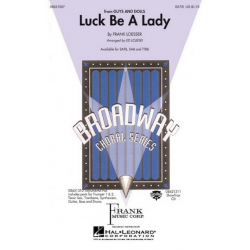 Luck Be a Lady - Frank Loesser / Arr. Ed Lojeski