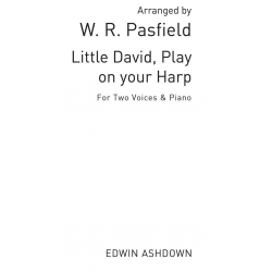 Little David Play On Your Harp (2-Part/Piano)