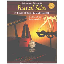 Standard of Excellence: Festival Solos Book 1 - Eb Baritone Saxophone - Diverse