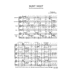 Traditional (Geehl) Silent Night  Satb