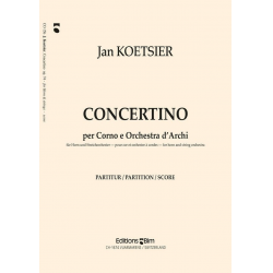 CONCERTINO OP.74 : PER CORNO E - Jan Koetsier