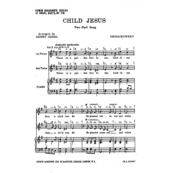 Tschaikowsky: Child Jesus Two Part Song