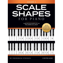 Scale Shapes For Piano  Grade 3 (3rd Edition)