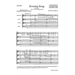 Evening Song - Zoltán Kodály