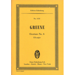 Ouvertüre Nr. 6 Es-Dur - Maurice Greene