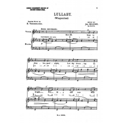 Brahms, J Lullaby (Wiegenlied) Unis