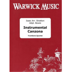 Instrumental Canzona -Heinrich Isaac / Arr.Bowie Stratton