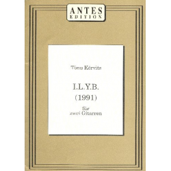 I.L.Y.B. (1991) - - Tonu Korvits