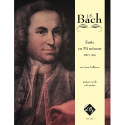 SUITE MI MINEUR BWV996 POUR - Johann Sebastian Bach