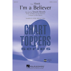 I'm a Believer : for mixed chorus (SAB) - Neil Diamond