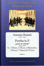 Parthia F-Dur für 2 Flöten, 2 Oboen, - Francesco Antonio Rosetti (Rößler)