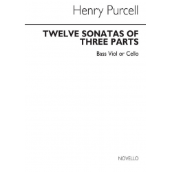 12 sonatas of 3 parts no.10-12 : for 2 violins, bass - Henry Purcell